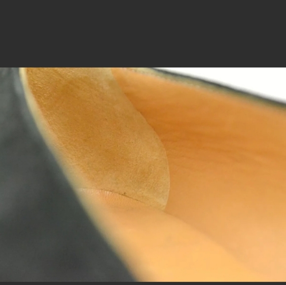 🥳HP🥳Hermes Authentic BlackSuede Flats size 5.5 - Picture 10 of 11